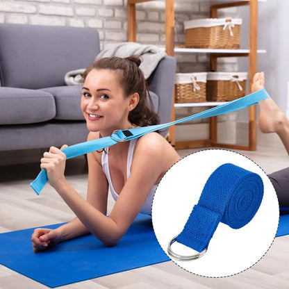 SUPERFINDINGS 6Pcs Yoga Strap for Stretching 5.94 Ft Yoga Exercise Adjustable Straps Bands Exercise Adjustable Strap with Adjustable D-Ring Buckle for Pilates Physical Therapy Dance Gym Workouts