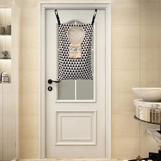 Adjustable Space Saving Door Hanging Laundry Hamper Bag