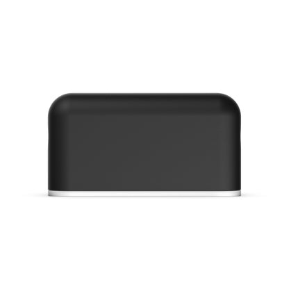 OTTOCAST Mini Cable Management Clip Kit with Adhesive, Cord Organizer, Wire Holder for Desk, Nightstand, Phone Charger, Computer, Home, Office, Car, Black, 5 Pack