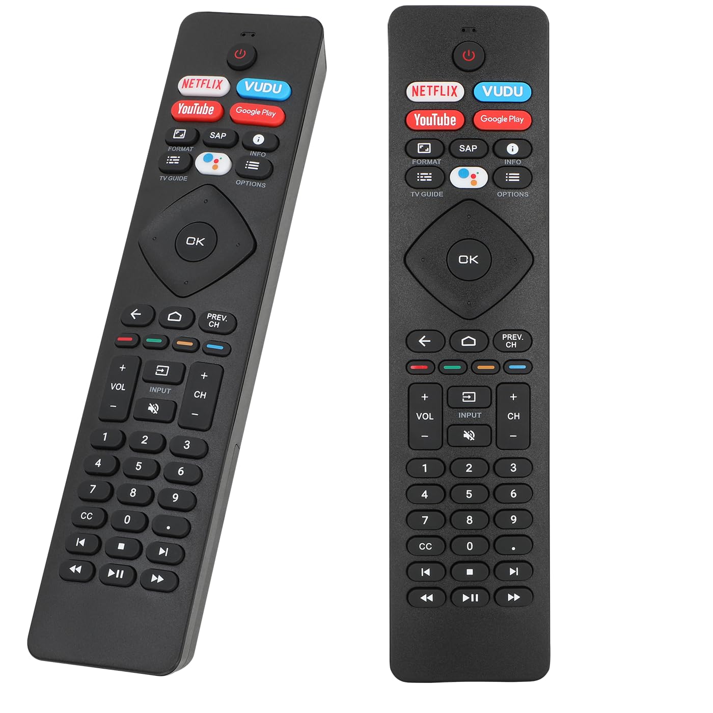 Voice Remote Control for phillips Voice TV Replacement. Universal Remote Control for Philip 4K UltraHD Smart Android TV with Google Assistant. for Philips 43" 50" 55" 65" 75" Class 5704 5504 5604 5806