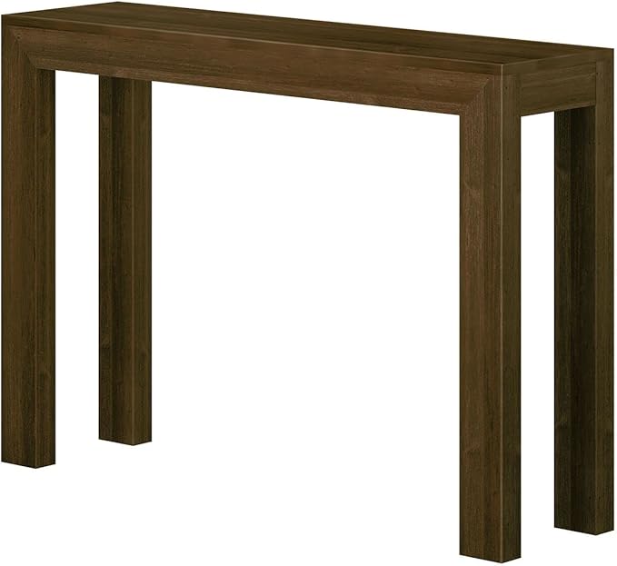 Plank+Beam Modern 46 Inch Console Table, Solid Pine Wood Entryway Table