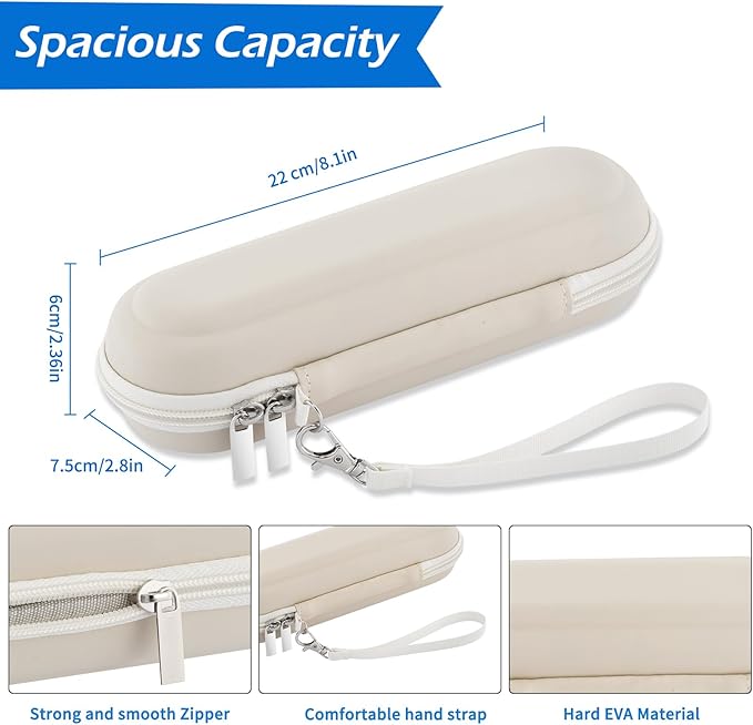 Toothbrush Travel Case for Oral B/Oral-B Pro 1000 1500 5000 7000 & Philips