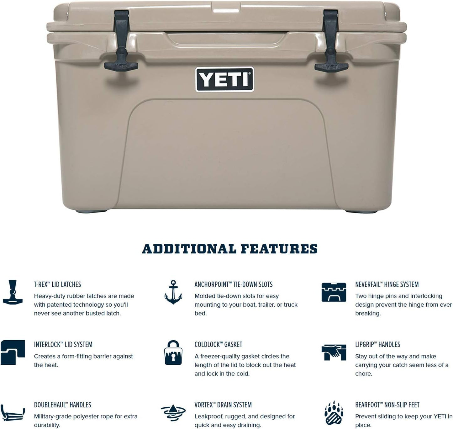 YETI Tundra 45 Cooler, Seafoam