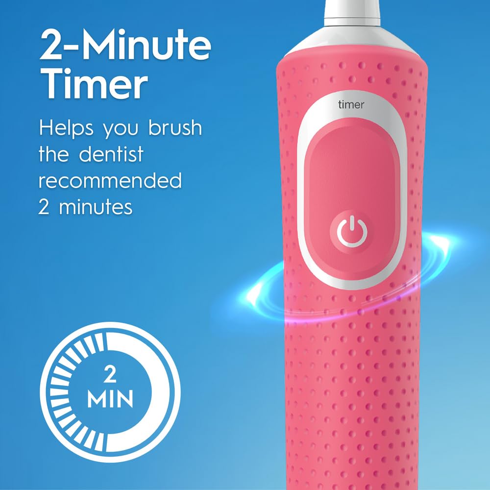 Oral-B Pro 100 Whitening Electric Toothbrush, Pink