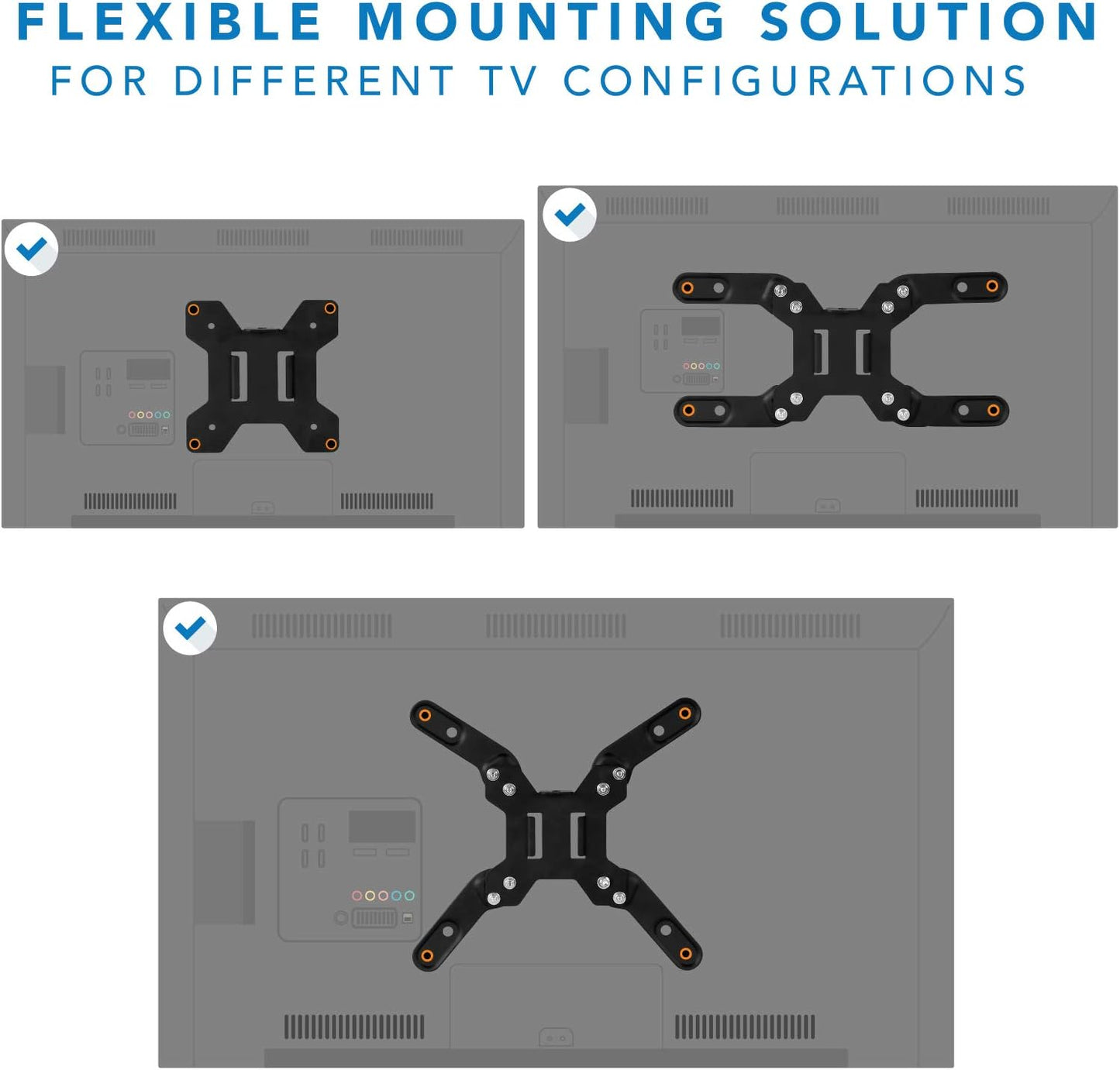 Mount-It! Large Monitor Desk Mount with VESA 200 (200x200, 200x100) Bolting Pattern, Fits up to 42 Inch and Ultrawide Monitors, Full Motion with Clamp and Grommet Base