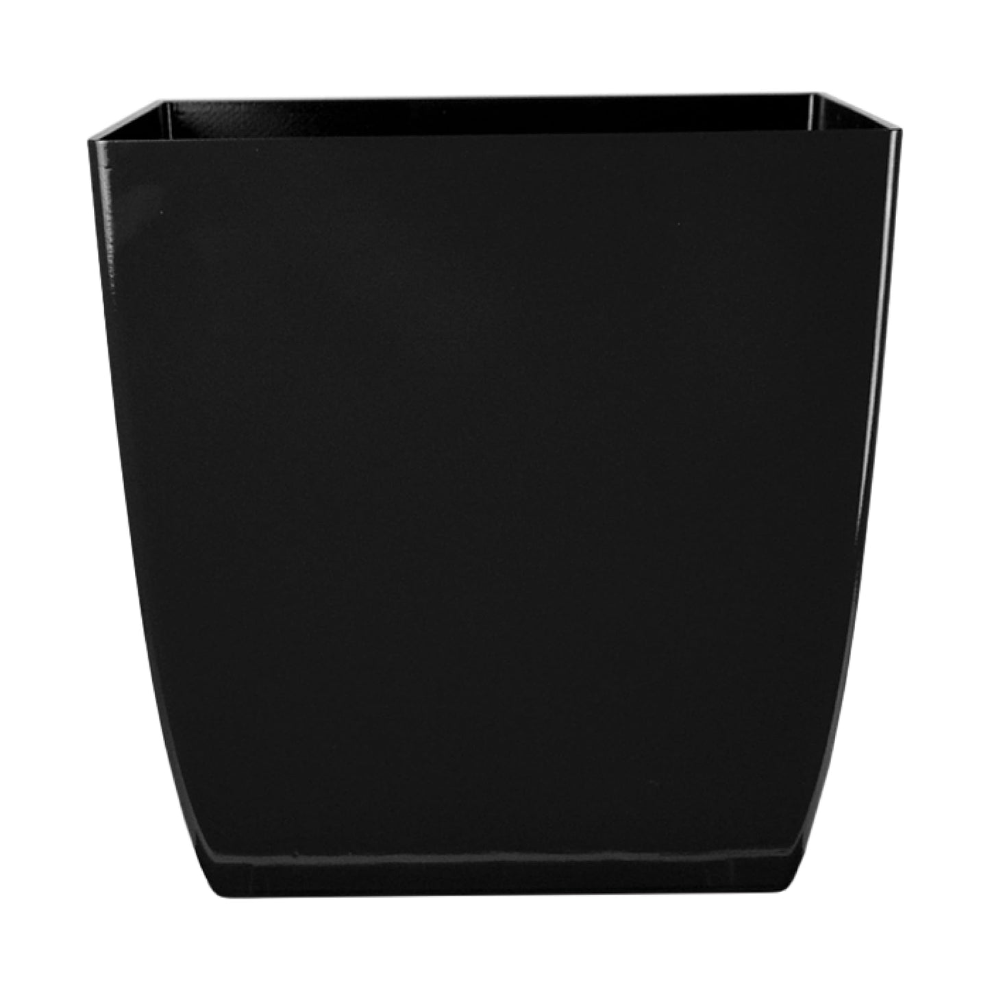 The HC Companies ASP08000P26 Square Planter, 8", Black Onyx