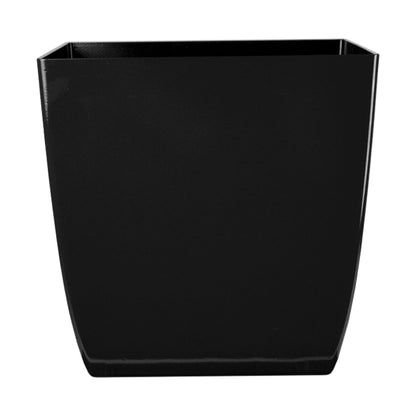 The HC Companies ASP08000P26 Square Planter, 8", Black Onyx