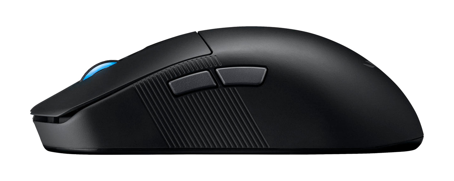 ASUS ROG Harpe Ace Extreme Wireless Esports Gaming Mouse – Carbon Fiber Build, 47g Lightweight, Tri-Mode Connectivity, 42K DPI, up to 70Hr Battery, Glass Skates, Pro-Approved, PC/Mac Support - Black