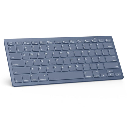OMOTON Bluetooth Keyboard Compatible with iPad 10th Generation, iPad 10.2 (9th/8th/7th), iPad Pro 13/12.9/11 inch, iPad Air/Mini and More iOS Devices, White