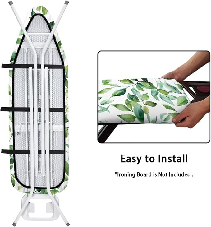 Green Leaves Ironing Board Covers Tabletop Ironing Board Cover Dust Cover