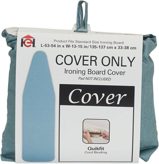 Household Essentials Deluxe Series Blue Silicone Coated Ironing Board Cover
