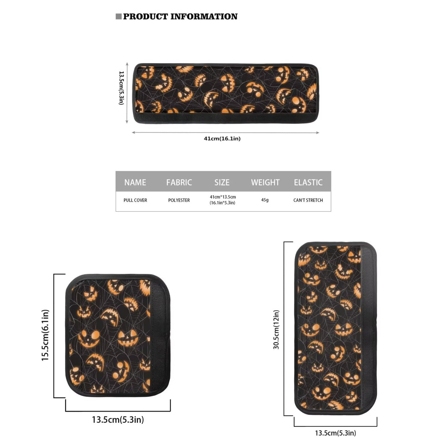 Yatixapu Halloween Refrigerator Door Handle Covers Set of 6, Appliance Handle Covers Fits Kitchen Refrigerator Microwave Oven Or Dishwasher, Protect Antiskid Washable Decor Cloth