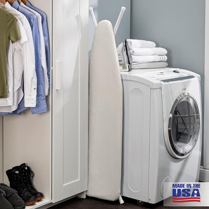 Full Size Ironing Board Made in USA – Beige by Seymour Home Products 4