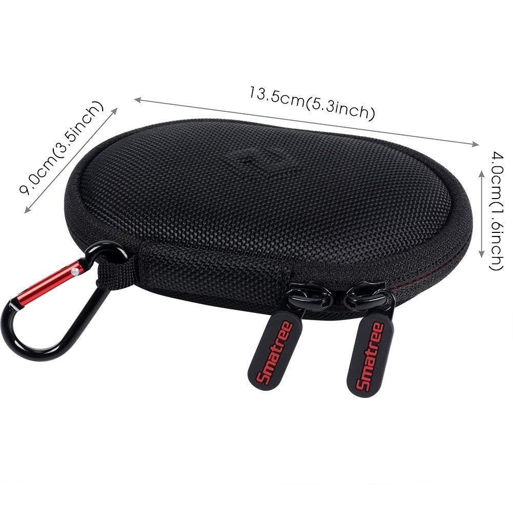 Smatree Headphone Hard Case Compatible with BeatsX, Beats Flex, Powerbeats2, Powerbeats3 Earphones, Bluetooth Sports Headphones,Portable Carrying Case Storage Bag for Earphone, Earbud(Black)