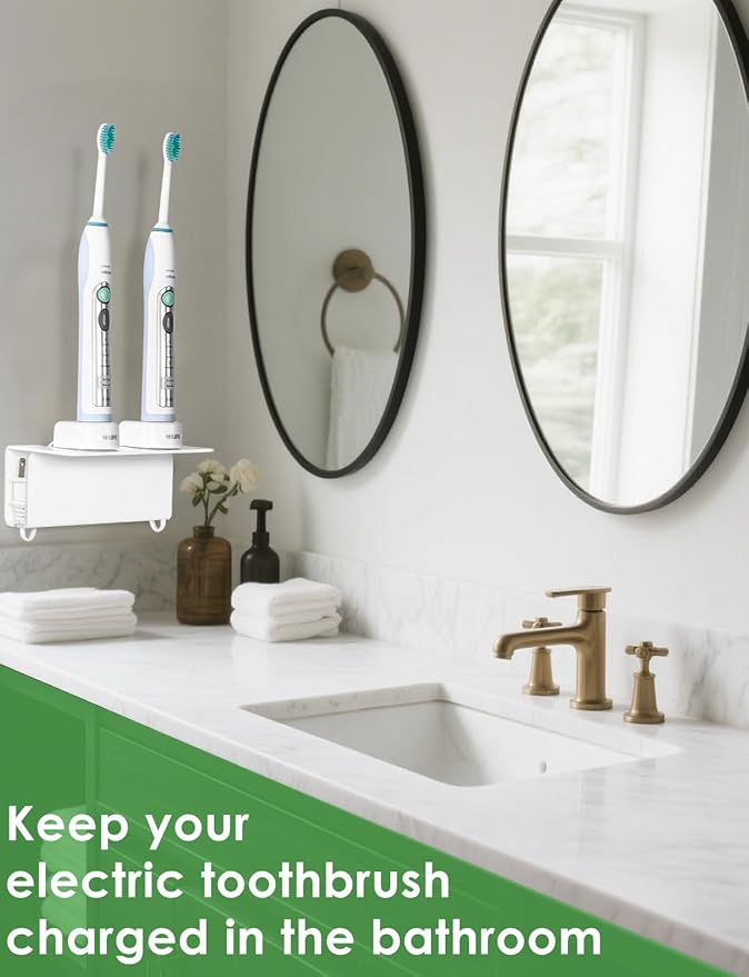 Acrylic Electric Toothbrush Holder