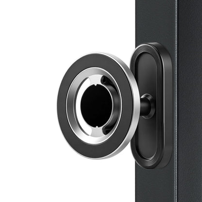 HOYXUN Gym Magnetic Phone Holder with Magnet Base Attach to Metal Surface, 360° Rotatable Gym Phone Holder Magnet Mount for Workout Recording, Compatible with MagSafe iPhone 17-12