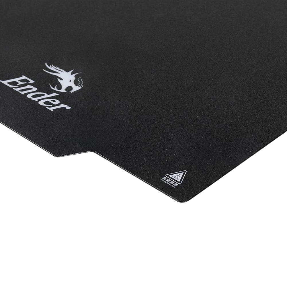 Creality Original Ultra Flexible Removable Magnetic 3D Printer Build Surface Heated Bed Cover for Ender 3 S1/Ender 3/Ender 3 pro/Ender 3 V2/Ender 5 3D Printer 235 * 235 * 1mm