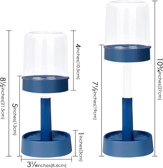 Toothbrush Holder for Bathroom, Height Adjustable Toothbrush Holder Stand