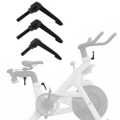 Replacement Seat & Handlebars Slide Adjustment Handles - L Handle for All Bikes + and Cross Training Bike & + (3)
