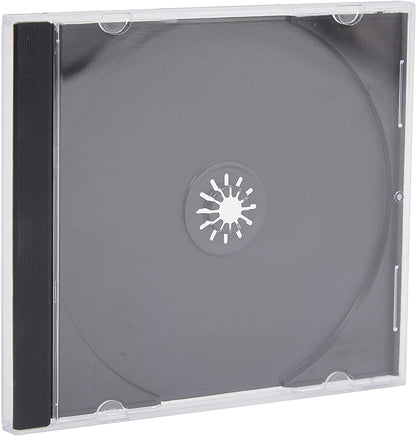 25 CD/DVD Single Jewel Cases