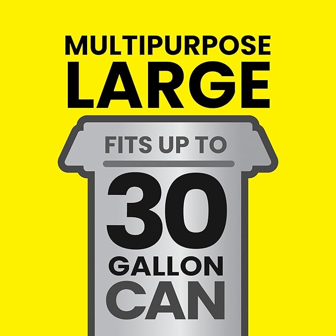 Glad Trash Bags, ForceFlexPlus Drawstring Large Garbage Bags