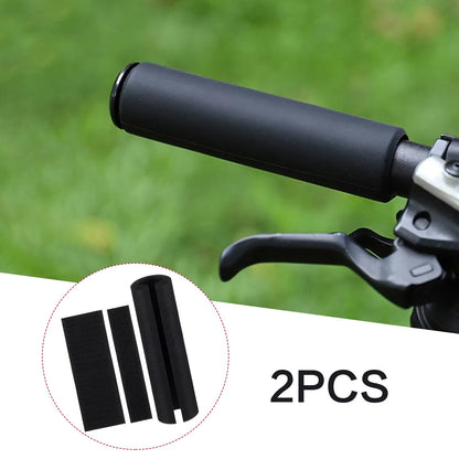 2 Pcs Foam Handle Buffer Tube Cover,Buffers Tube Sleeve 4.33 Inch NBR Foam Grip Package, Suitable for Fitness Household Lawn Bike,Motorcycle Handle,Handlebar Replacement Black