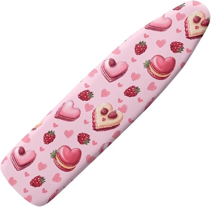Heart Cake Ironing Board Cover Standard Size Strawberry Iron Board Cover