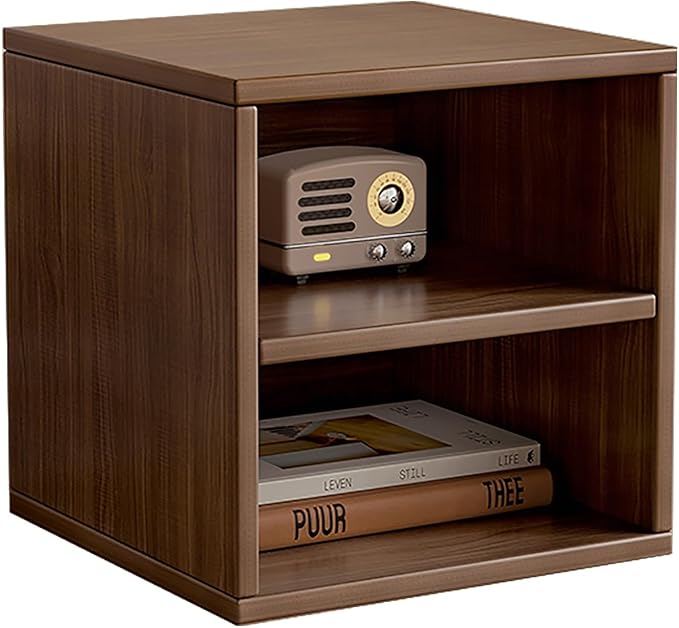 Versatile wooden storage cabinet, space-saving modular organizer