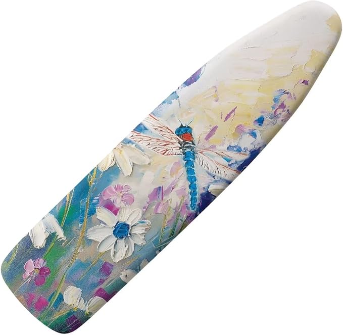 Dragonfly Dasiy Ironing Board Cover Heat Reflective Anti-dust, Soft Fabric Cover