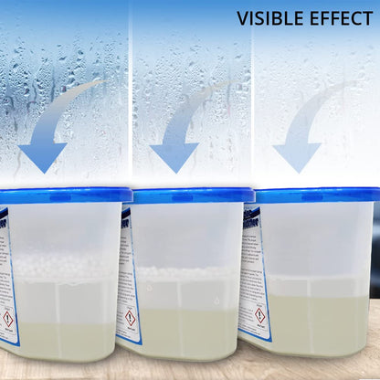 ANSIO Dehumidifier 500ml Pack of 10 Condensation Remover Moisture Absorber Dehumidifiers for Damp, Mould, Moisture in Home, Kitchen, Wardrobe, Bedroom