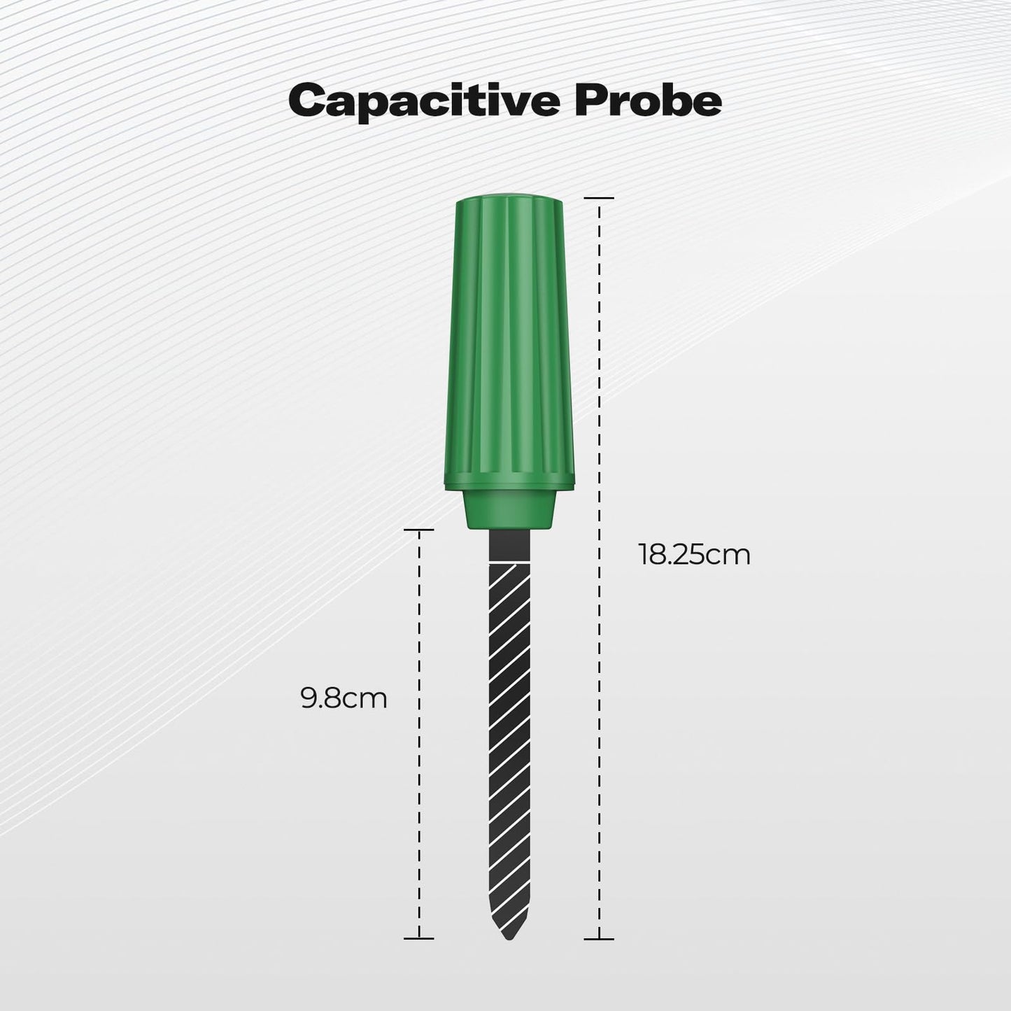 THIRDREALITY Smart Soil Moisture Sensor,Zigbee hub Needed,Accurate Measure,Capacitive Probe,Moisture/Temperature Meter for Garden Planting,Compatible with Homey,Hubitat, SmartThings,Home Assistant