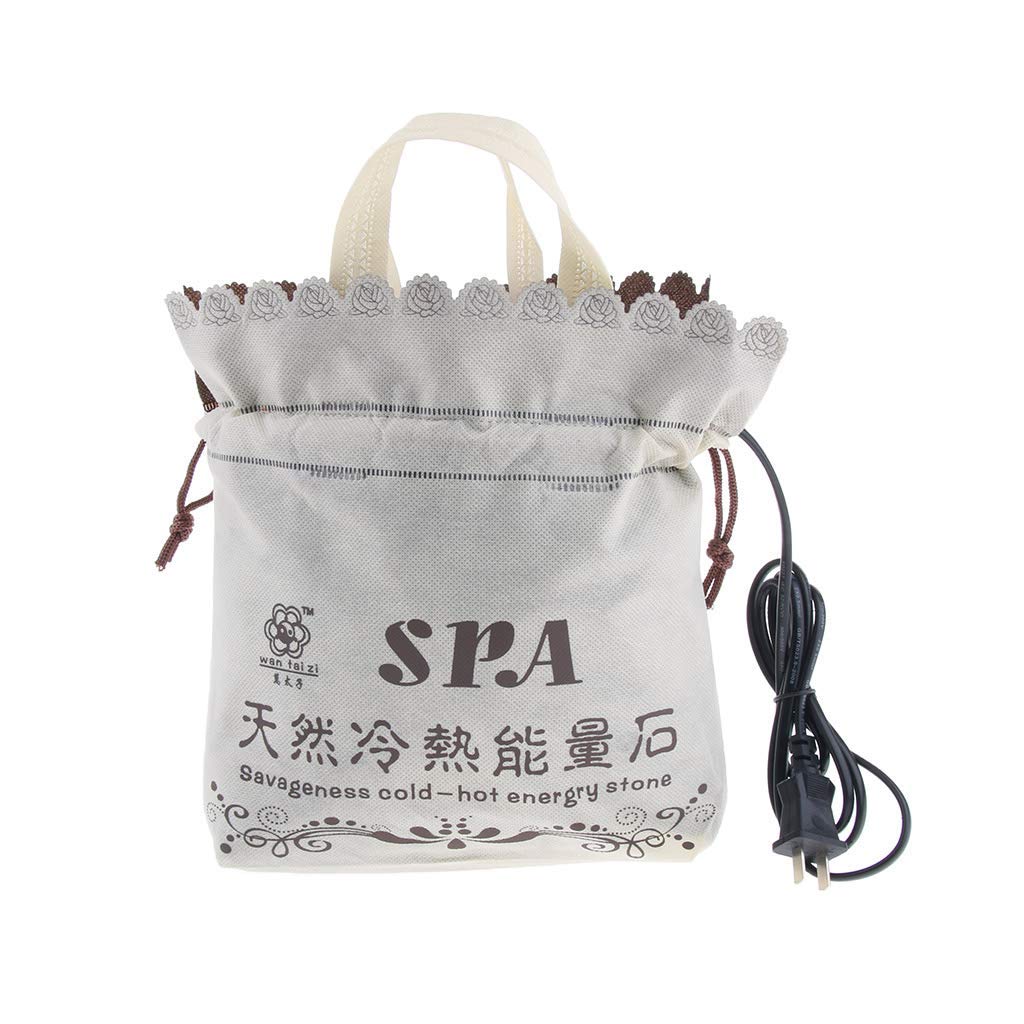 Hot Stones Massager - Electric Heater Bag for Massage Stones, Kit Includes Heater Bag