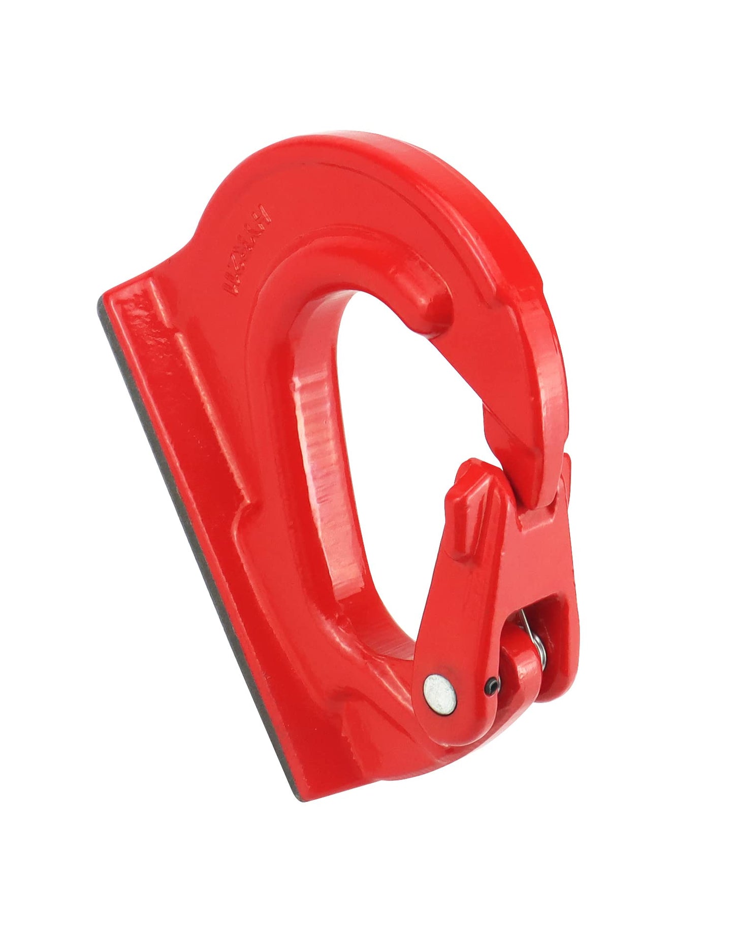 QWORK 5T Heavy Duty Alloy Steel Lifting Hook, Weld-on Anchor Hook, Welding Hooks with Coating Welded on Equipment Providing a Lifting for Wrecker Crane Tractor, 11000lbs
