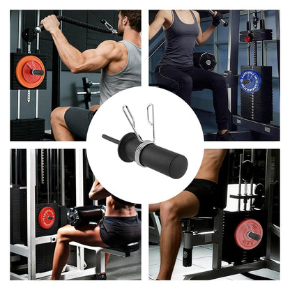Meirivrn Reinforced Weight Stack Pin 60kg/132lbs Max Load Capacity Weight Stack Extender Pin Strength Training Equipment for Cable Machines & Home Gym - 10mm x 110mm
