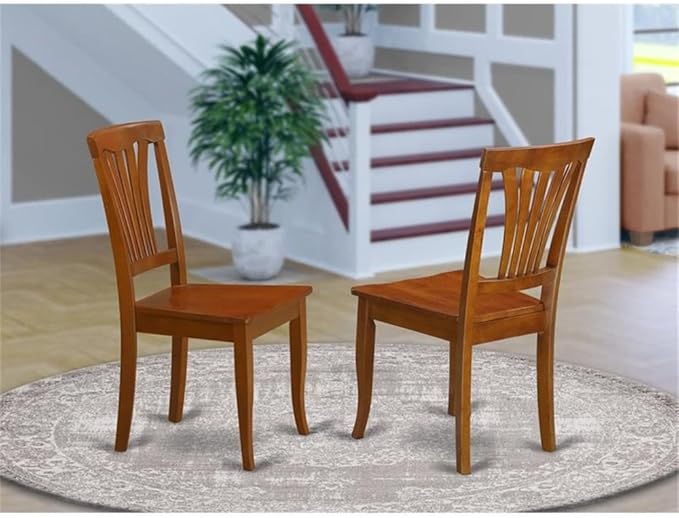 East West Furniture AVC-SBR-W Avon Dining Room Chairs