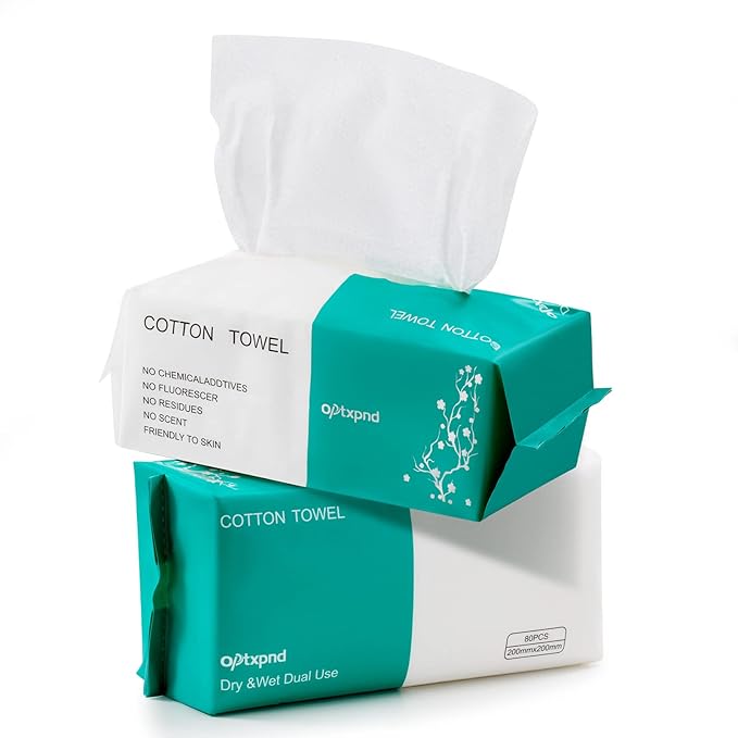 Disposable Face Cloths for Washing Disposable Towels Facial Towelettes Facial