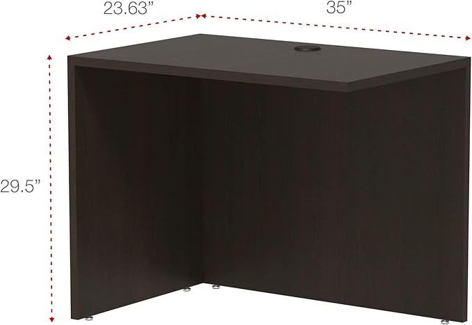 Alera ALERA Valencia Series Reversible Return/Bridge Shell, 35W X 23.63D X 29.5H