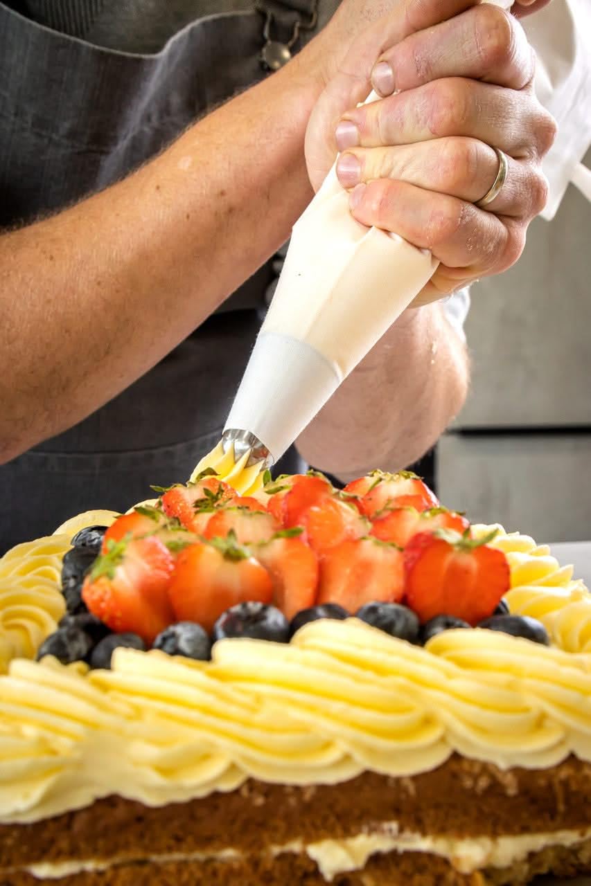 MasterClass Reusable Cotton Pastry/Icing Piping Bag, 50 cm (19.5"), White