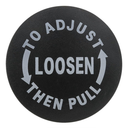 AYLIFU M18 Pop Pull Pin Knob Adjustment Fitness Pop Pull Pin Knob for Fitness Equipment Bicycle Equipment Black 2PCS