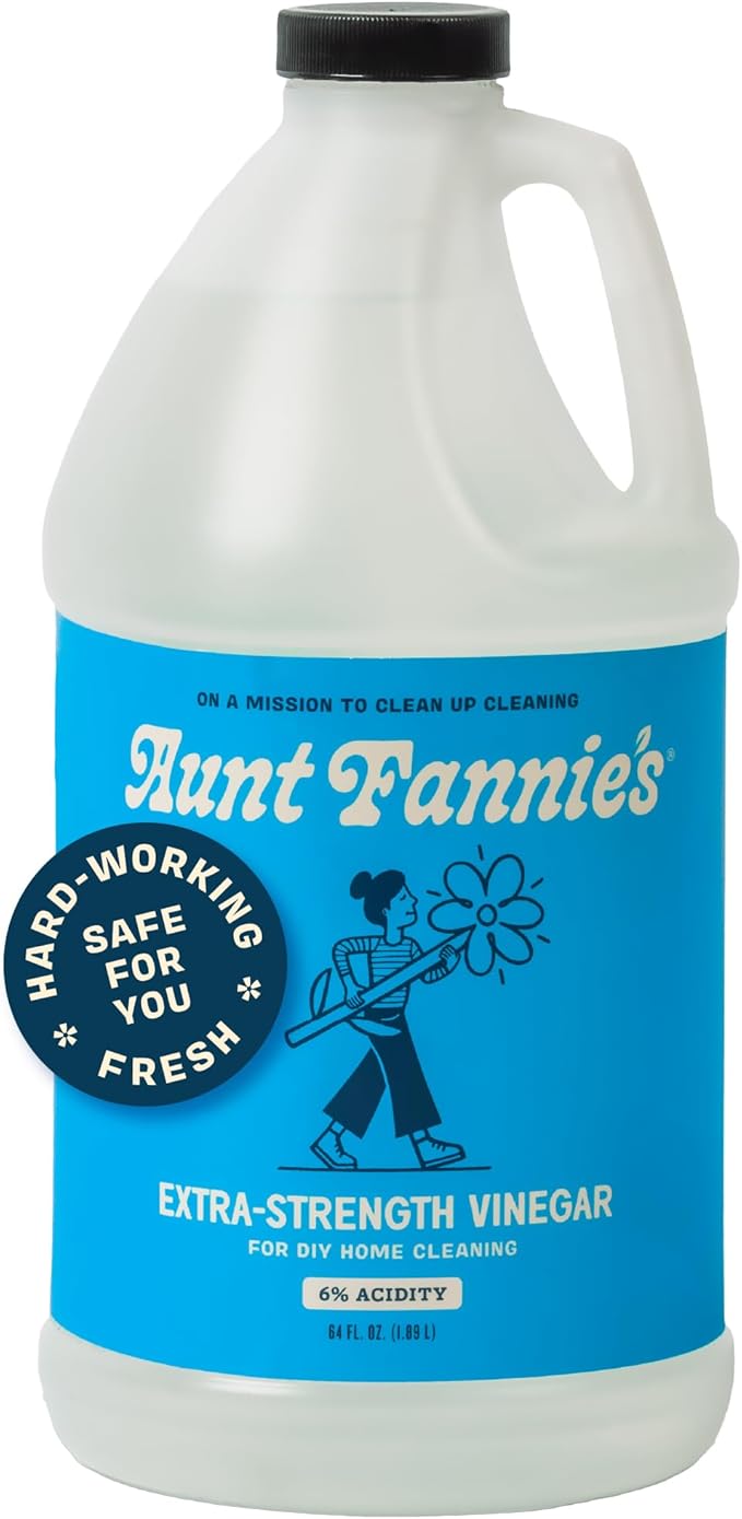 Aunt Fannie's Extra Strength Cleaning Vinegar, 64 Ounce, No Added Scents
