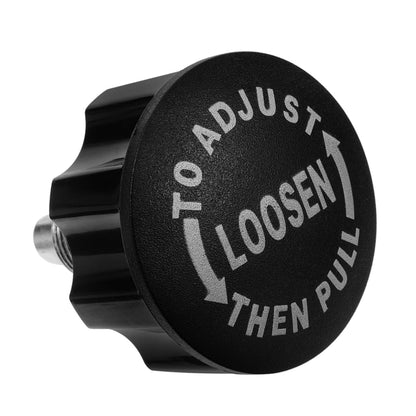 COOLHIYA Exercise Bike Pull Pin Knob Replacement Part 2.55X2.16In Rotating Screw Knob for Stationary Fitness Equipment Home Gym Accessory Easy Installation