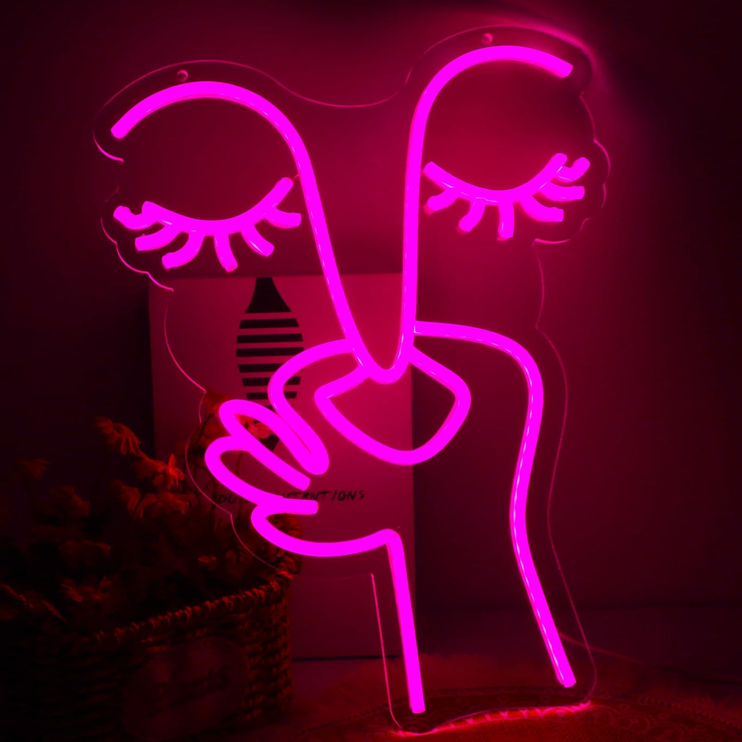 qbanziou Funny Bad Smell Neon Signs for Wall Decor，Led Neon Light for Bathroom，Christmas Birthday Party Gifts