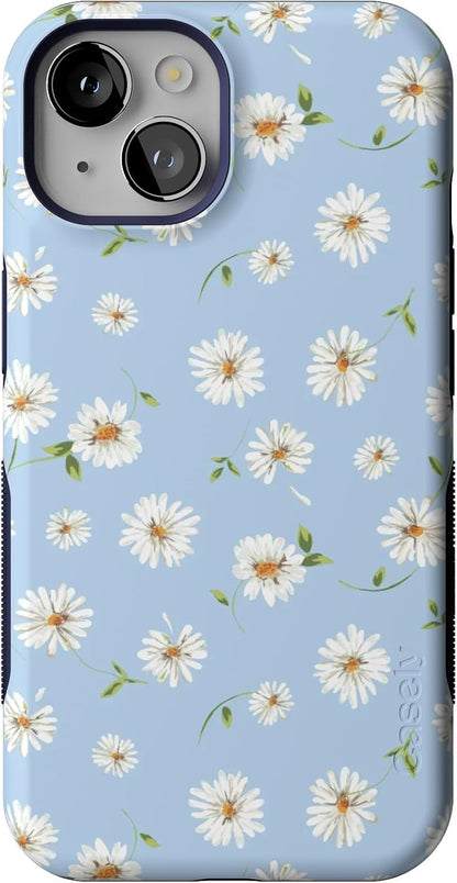 Casely iPhone 14 Case | Pastel Garden | Sunday Best | Compatible with MagSafe | Bold Protective Design