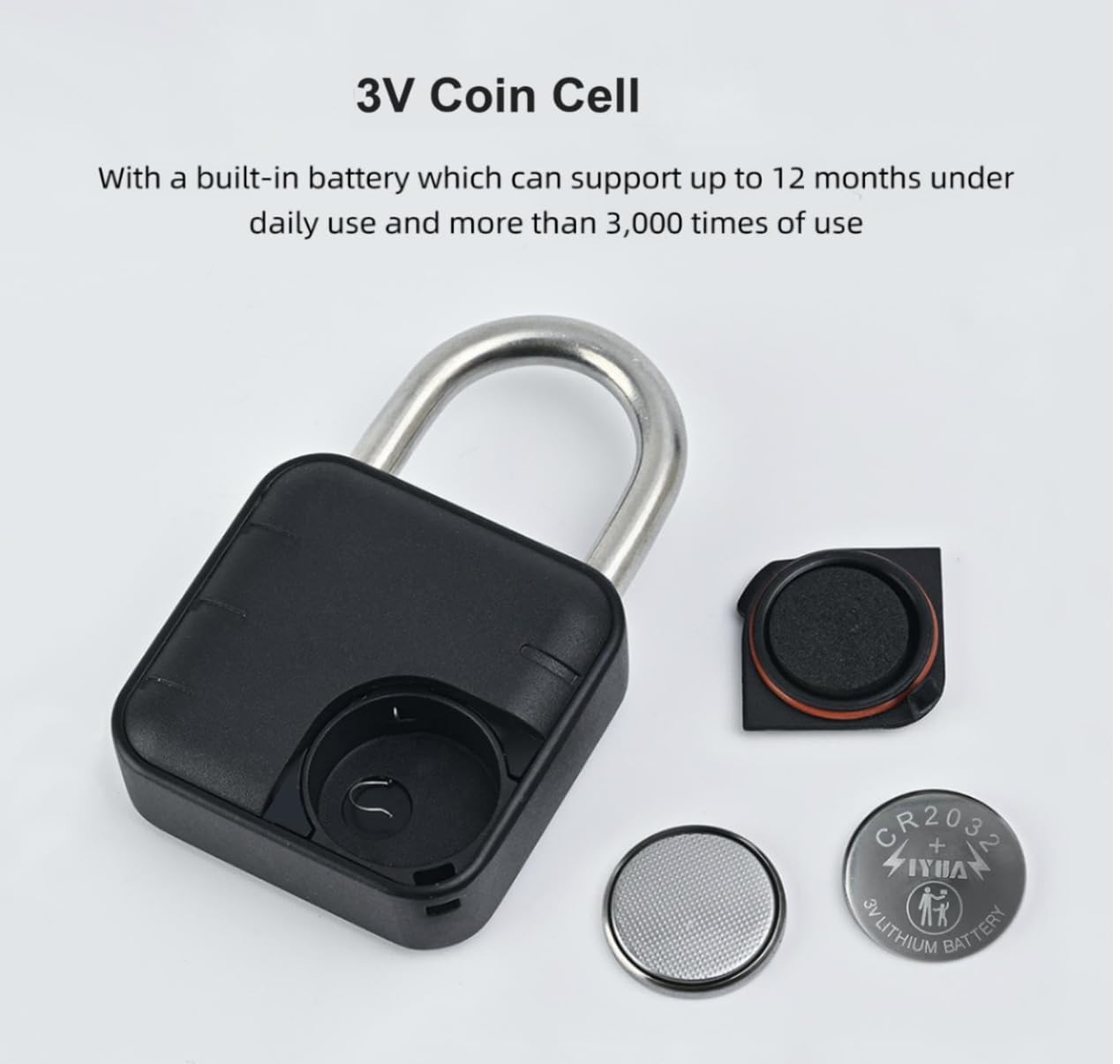 Combination Lock for Locker, Relihom Padlock with Code, Gym Locker Lock, High Security Keyless Entry Padlock for Gym, School, Gates, Outdoor, IP67 Waterpro (Basic Lock)