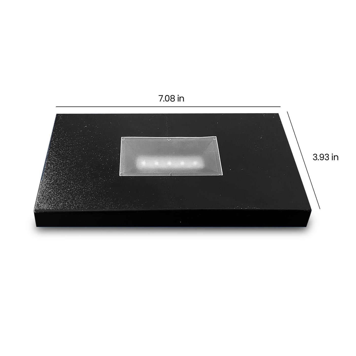 Large LED Lighted Base for Crystal Glass Art | Illuminated Display Stand for Acrylic | Glass Vases | Centerpieces, Sculptures, Crafts, Jewelry, Collectibles | Decorative Items