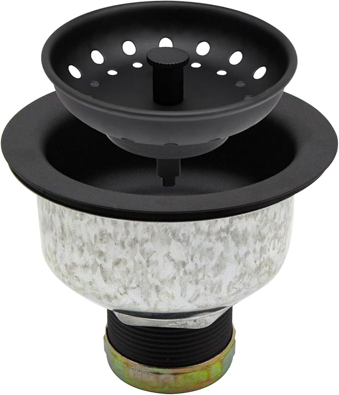 ZM Kitchen Sink Stainless Steel Deep Locking Basket Strainer