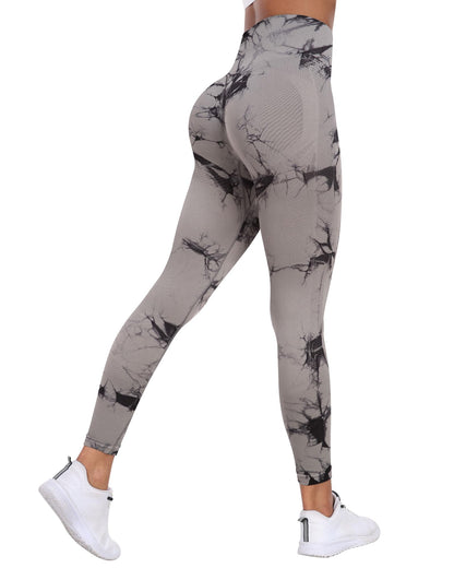 NORMOV Seamless Workout Butt Lifting Leggings - Booty Scrunch Gym Leggings for Women