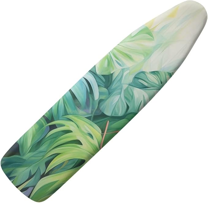 ZDCUSTOM Tropical Green Palm Ironing Board Cover and Pad