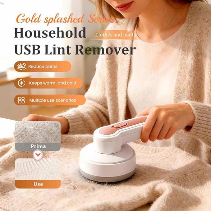 Electric Fabric Shaver and Lint Remover, 2026 New Rechargeable Lint Shaver