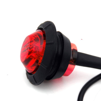10 Pack Waterproof Marine Boat LED Lights, LED Underwater Lighting, Utility Led Interior Lights Navigation Lights Deck Courtesy Lights 12V for Yacht Boat Fishing Pontoon Sailboat Kayak (Red)